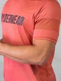 FLEX MESH T-SHIRT - Dusty Red