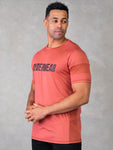 FLEX MESH T-SHIRT - Dusty Red