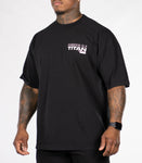 VICTORY OVERSIZED TEE - Black