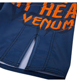 VENUM TRAIN HARD HIT HEAVY FIGHSHORTS - NAVY BLUE