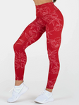 Stride High Waisted Leggings - Contrast Print