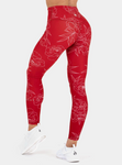 Stride High Waisted Leggings - Contrast Print