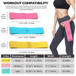 Resistance Bands Set for Men and Women Pack of 3
