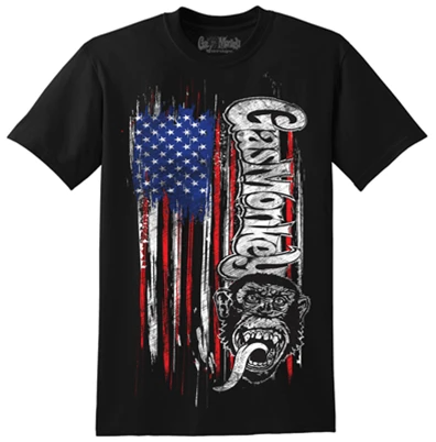 Patriotic Monkey Tee
