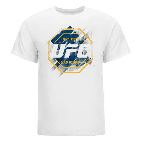 Men's UFC Urban Scrawl Paint Stroke T-Shirt - White