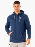 RECHARGE ZIP UP HOODIE - BLUE