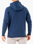 RECHARGE ZIP UP HOODIE - BLUE