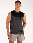 BSX Hoodie Tank - Black Marle