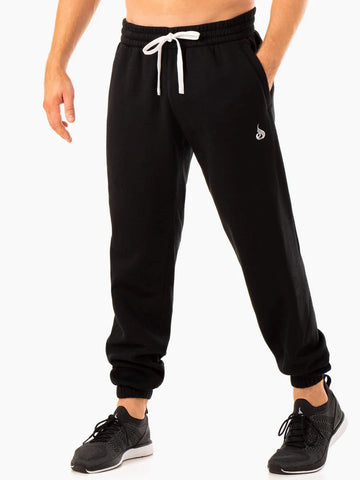 RECHARGE RELAXED TRACK PANT - BLACK