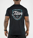 SCRIPT TEE - Black