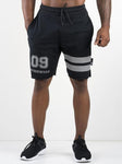 Varsity Track Shorts - Black