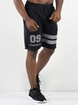 Varsity Track Shorts - Black
