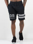 Varsity Track Shorts - Black