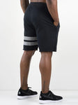 Varsity Track Shorts - Black
